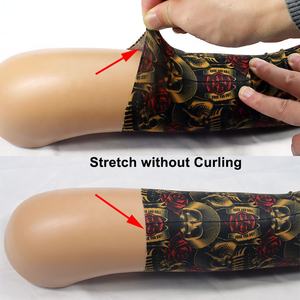 OEM 180gsm ghiaccio fresco senza cuciture di compressione maniche nere corsa ciclismo pesca set per uomini e donne copre le <span class=keywords><strong>braccia</strong></span> - Product Image 5