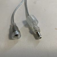 Meilleure Vente : Enseigne Néon LED Personnalisable, Connecteur Femelle 5.5x2.1mm, Isolation PVC, Câble d'Alimentation DC Personnalisé, Fil Toronné 20 AWG