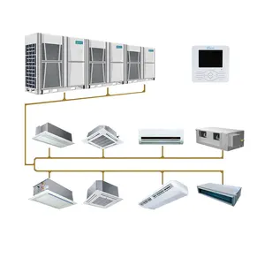 ZERO Sistema VRF Soluções Comerciais Condicionadores De Ar Do Inversor da CC para VRF