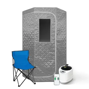 t Portable Foldable Steam Wet Sauna Room SPA Whole Body Steam Sauna Box Room Tent
