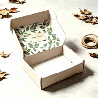 Boîtes d'expédition en carton ondulé rigide personnalisées, écologiques et recyclables, impression UV quadricolore pour vêtements et chaussures