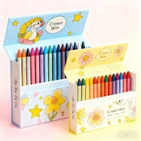 Kotak Kertas Kaku Tahan Air Biodegradable Bermerek Khusus dengan Embossing, Penutup Magnetik, dan Spons untuk Perlengkapan Seni, Alat Tulis, Pensil