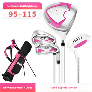 Juego de Palos de Golf PGM Junior para Niños, Unisex, para Principiantes, con Varillas de Carbono, Juego Completo de Palos de Golf con Bolsa de Golf para Entrenamiento de Golf - Product Image 3
