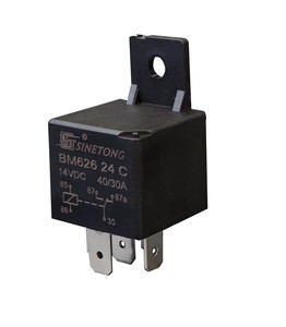 SINETONG BM626-24-C Miniature 30A/40A 14VDC relais automobile 5 broches scellé Protection relais de voiture - Product Image 2