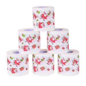 Türkei 2-lagiges Weiches Toilettenpapier <span class=keywords><strong>Selpak</strong></span> Toilettenpapier Farbige Palette Weihnachts-Toilettenpapier Herstellungsanlage Dropshipping - Product Image 4