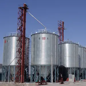 special design steel soybean cement silo tank