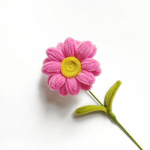 YOPIN-571 Limpiapipas <span class=keywords><strong>de</strong></span> Chenilla con Forma <span class=keywords><strong>de</strong></span> <span class=keywords><strong>Girasol</strong></span>, Coloridos, Hechos a Mano, Perfumados, Ecológicos, Flor Individual, Navidad, Venta al por Mayor - Product Image 5