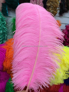 Plumes d'autruche colorées de qualité supérieure, 50-55 cm (20-22 po), pour costumes de carnaval et de festival - Product Image 2