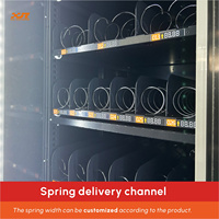 Distributeur automatique de snacks et d'eau XY Vending – Distributeur intelligent de nourriture, boissons et collations pour magasins de proximité – Modèle 440 Plus
