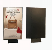 Écran d'affichage numérique LED pliable pour intérieur, signalisation numérique pliable 4K IP65 étanche P2.5 avec WiFi 4G USB