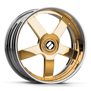 SY-09017 Jantes de voiture en alliage d'aluminium à formage à flux, 2 pièces, pour passagers, 18, 19, 20, 21, 22, 24, 26 pouces - Product Image 3