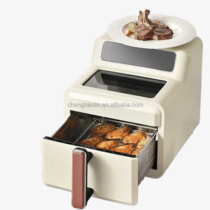 Horno Multifunción de 7L de Gran Capacidad, Puede Freír Pollo Entero Sin Voltearlo, Olla Interior de Acero Inoxidable, Freidora de Aire - Product Image 2