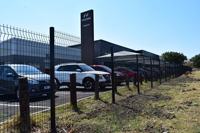 Residentiële tuinbeveiliging 3D gegalvaniseerd gebogen gelast draadgaas buigbaar metalen hekwerkpaneel