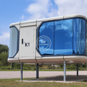 Conception personnalisée d'usine Espace de <span class=keywords><strong>maison</strong></span> capsule personnalisé <span class=keywords><strong>Acheter</strong></span> une <span class=keywords><strong>maison</strong></span> préfabriquée Cabine isolante Pod avec cuisine - Product Image 2