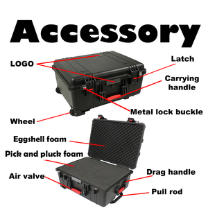 IP67 Waterproof Instrument Equipment Carrying Plastic <strong>Hard</strong> Tool <strong>Case</strong> With Custom Foam - Product Image 5