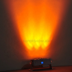 Supershow Pin Uplight Không Dây <span class=keywords><strong>DMX</strong></span> 12x18W Rgbwa UV Wifi Uplight Bìa Lá Chắn <span class=keywords><strong>LED</strong></span> Thanh Rửa Trắng Tuyến Tính Uplight - Product Image 4