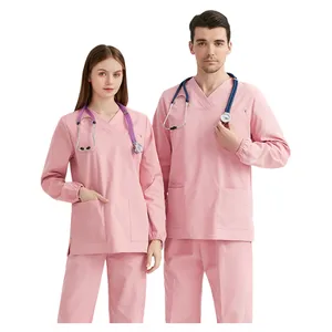 Excellent Quality Men Scrubs Sets Hospital Uniforms Sets Medical Scrubs Sets