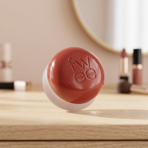 Cosmétiques coréens fwee Blurry Pudding Pot Memories Lip Tint, rouge à lèvres et blush pour les lèvres et les joues, fini velours mat, effet estompant, doux et longue tenue - Product Image 3