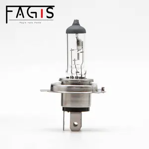 Fagis h4 p43t 12v 100/90w claro branco quartzo lâmpada do carro farol auto lâmpada halógena