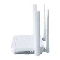 Venta caliente Wifi 6 ONU 4GE + 2POTs + 2USB 2,4G/5G Banda dual AX1800M Enrutador wifi en el hogar HGU XPON GPON ONT FTTH Equipo de fibra óptica