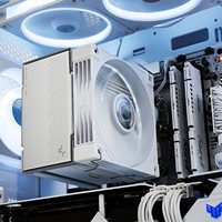 DEEPCOOL AK700 VC WHITE Air-Cooled CPU Cooler with Technology 7 Heat Pipes 120mm Fluid Bearing Fan 21dBA Quiet Operation