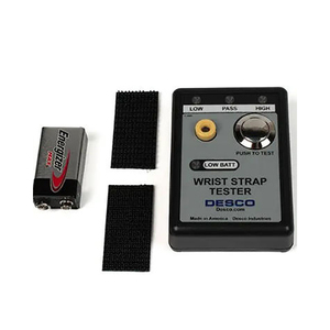 Desco 19240 Wrist Strap <b>Tester</b> <b>Battery</b> Operated On-Demand ESD Grounding Verification Original - Product Image 4