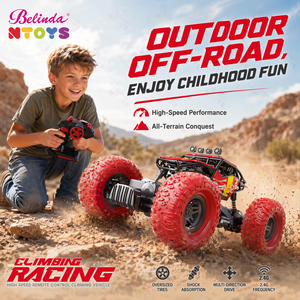 Belinda <span class=keywords><strong>Rc</strong></span> <span class=keywords><strong>Crawler</strong></span> 2.4Ghz, Juguetes de Control Remoto de Aleación, Coche Eléctrico de Control Remoto de 4 Canales, Coche <span class=keywords><strong>Rc</strong></span> <span class=keywords><strong>Crawler</strong></span> 1/16, Regalos para Niños - Product Image 1