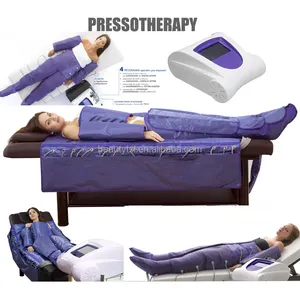 Uso del salone di casa airbag gamba braccio vita cuscinetti per i piedi pressoterapia massaggio linfodrenaggio pressothrapie macchina per massaggio linfatico