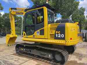Pour excavatrice sur chenilles Komatsu PC120 automatique de taille moyenne, composants essentiels de qualité assurée : moteur, pompe, boîte de vitesses, pièces durables - Product Image 2