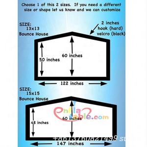 Castillo Inflable Modular de <span class=keywords><strong>Alquiler</strong></span> NS, Brincolines, Moonwalk, Panel Artístico, Inflable con Pancartas - Product Image 6
