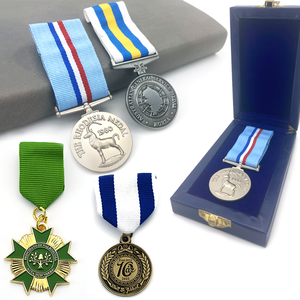 เหรียญรางวัลสำหรับเล่นกีฬาทำจากโลหะพิมพ์ลายเพื่อเป็นเกียรติแก่3D ออกแบบพิเศษ - Product Image 1