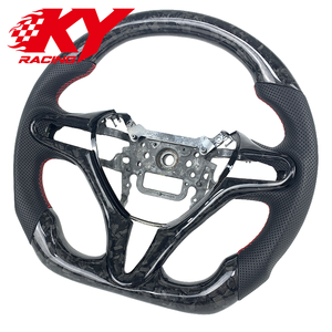 พวงมาลัยคาร์บอนไฟเบอร์แบบแข่งสำหรับ Honda Civic รุ่นที่ 8 9 11 Accord รุ่นที่ 10 SI Acura Integra CRV Civic EX แบบสั่งทำพิเศษ - Product Image 3