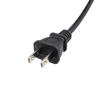 Cable de Alimentación PSE Japón, Cable de Extensión de 2 Pines, JIS C 8303, Aprobado por PSE, H05VV-F, Cable de Repuesto para Monitor de Computadora y TV