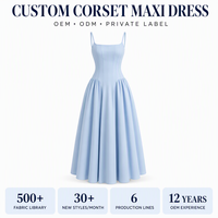 Robe midi vintage plissée sans manches à col carré en mousseline jacquard à pois, coupe trapèze, taille basse, pour femme, vente en gros, OEM ODM