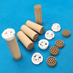 Núcleo de calentador de <span class=keywords><strong>pistola</strong></span> de aire caliente de cordierita refractaria resistente a golpes térmicos personalizado - Product Image 3