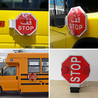 Panneau de signalisation électronique clignotant, vente flash, feux de signalisation routière LED pour bus scolaire
