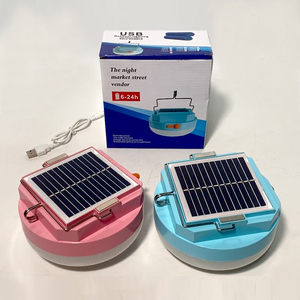 USB và bảng điều khiển năng lượng mặt trời sạc LED ánh sáng năng lượng di động khẩn cấp năng lượng mặt trời cắm trại ánh sáng - Product Image 4