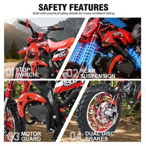 Moto Cross 49cc pour Enfants Mini Dirt Bike avec Certificat CE - Product Image 4