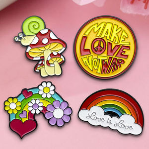 20 años de fabricante personalizado moda divertido Pin Metal marca Logo insignias broche duro suave esmalte solapa pines para ropa decorativa - Product Image 3