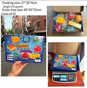 8-Piece <b>Boxed</b> Plastic Maltose Decompression Kneading <b>Music</b> Stress-Relief Cartoon Shape Product - Product Image 2