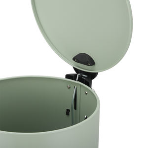 <span class=keywords><strong>Cubo</strong></span> de <span class=keywords><strong>basura</strong></span> de metal de color de acero inoxidable, <span class=keywords><strong>cubo</strong></span> de <span class=keywords><strong>basura</strong></span> redondo con pedal verde de 20 <span class=keywords><strong>litros</strong></span> y <span class=keywords><strong>30</strong></span> <span class=keywords><strong>litros</strong></span> para cocina y baño - Product Image 3