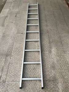 الأكثر مبيعاً من المصنع مباشرة سلم مستقيم من الألومنيوم مع قاعدة سوداء للبناء أو تسلق المباني الطويلة - Product Image 4