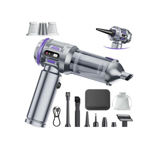 Portable <strong>Cordless</strong> 3-in-1 Powerful 120W Handheld <strong>Car</strong> Mini <strong>Vacuum</strong> Cleaner ABS Dry Air Duster Battery Powered Source <strong>Vacuum</strong> Cleaner - Product Image 1