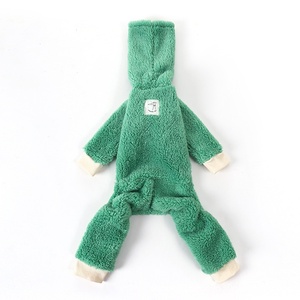 Vêtements chauds double face en polaire pour l'automne et l'hiver, pour Chiens de Chasse Italiens, Whippets, Bellington Terriers, à col montant - Product Image 5