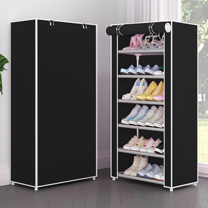 2026 New Fabric <b>Shoe</b> <b>Rack</b> Dust Proof Removable <b>Shoe</b> <b>Rack</b> Space Saving Multi Layer Height Enhancedshoe <b>Storage</b> <b>Rack</b> - Product Image 4