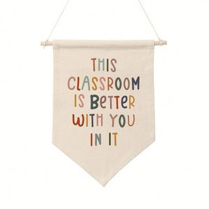 ธงผ้าใบแขวนผนัง ขนาด 11x15.7 นิ้ว ธงผ้าใบสั่งทำพิเศษ พิมพ์ลายด้วยความร้อน - Product Image 3