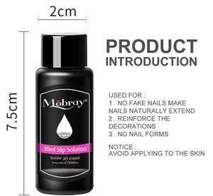Vente en gros 30ml marque privée Gel UV Nail Art Builder Gelée rapide acrylique Prolonger la <span class=keywords><strong>solution</strong></span> de glissement en poly gel - Product Image 5