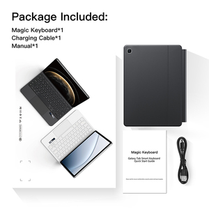 <span class=keywords><strong>Custodia</strong></span> con Tastiera Magnetica Best-Seller, Connessione Wireless BT, Supporto Magnetico Flottante per Galaxy <span class=keywords><strong>Tab</strong></span> <span class=keywords><strong>S6</strong></span> <span class=keywords><strong>Lite</strong></span> - Product Image 6