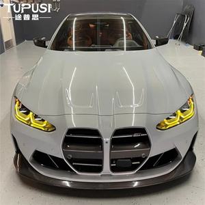 Faro Anteriore Laser Giallo Angel Eyes per BMW M3 M4 G22 G23 G26 G80 G82 G83 420i 430i M440i Luce Diurna in Alluminio allo Xeno - Product Image 3