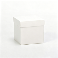 Boîte cadeau en carton rigide pliable personnalisable, revêtement UV, laminage mat, gaufrage, paillettes, couleur personnalisée, emballage e-commerce